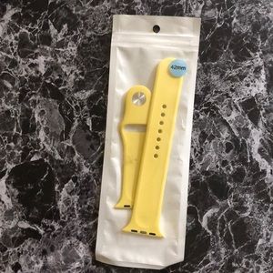 NWT Apple Watch band yellow